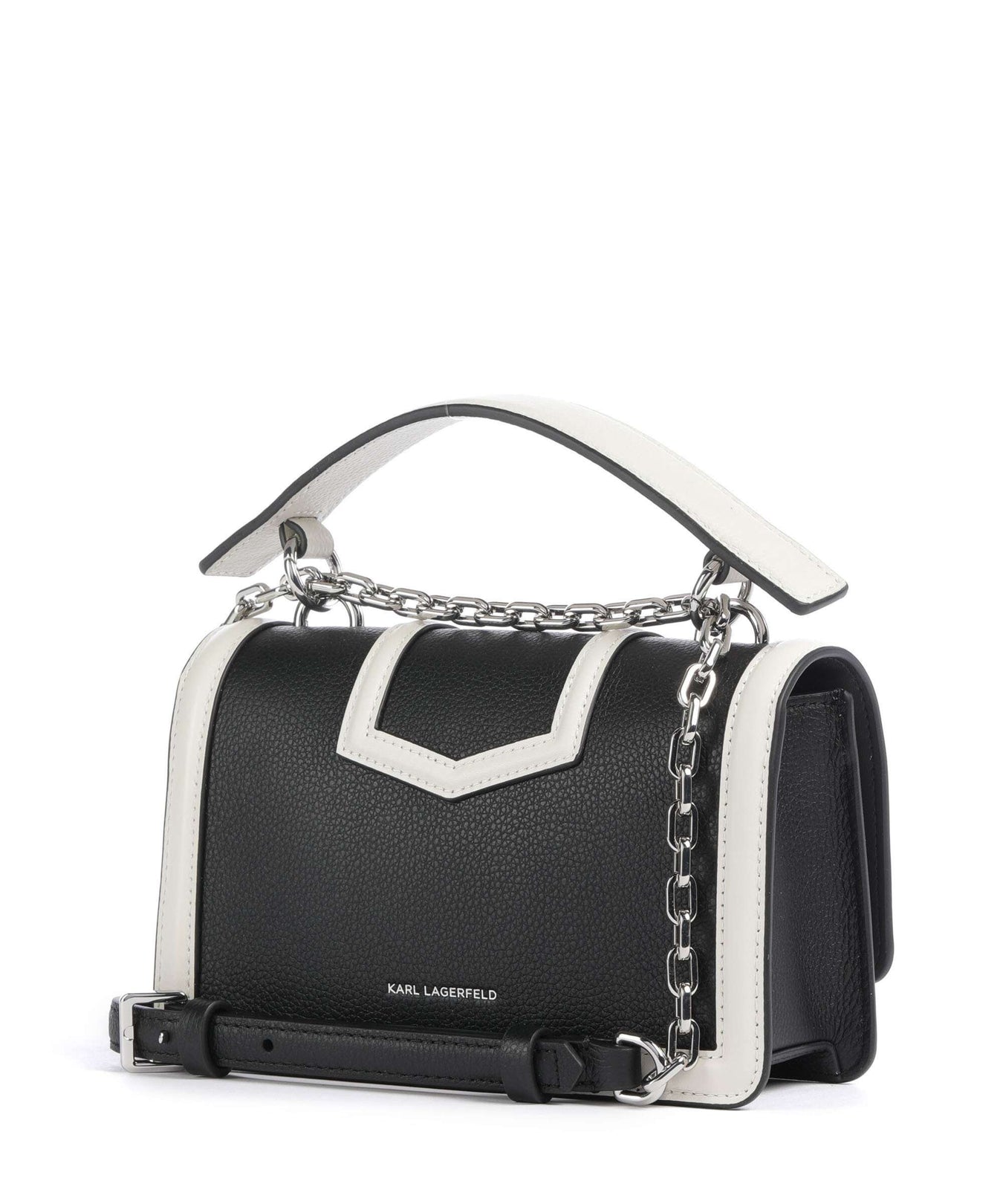 Karl Lagerfeld K/Nova Small Shoulder bag black/white