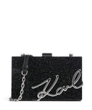 Karl Lagerfeld K/Soiree Bolsa tiracolo black embellishment