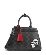 Karl Lagerfeld Ikon Monogram Bolsa brown/kl mono