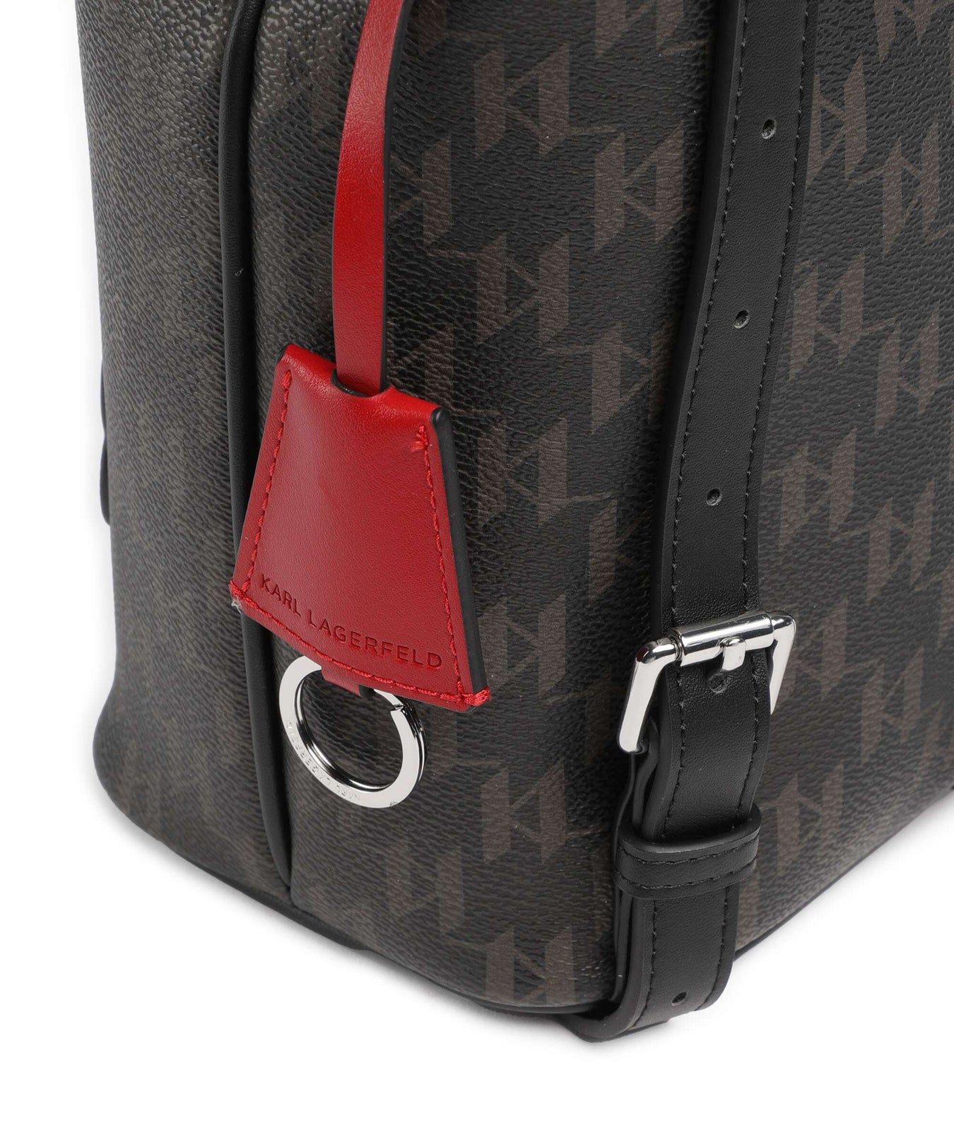 Karl Lagerfeld Ikon Monogram Small Backpack brown/kl mono