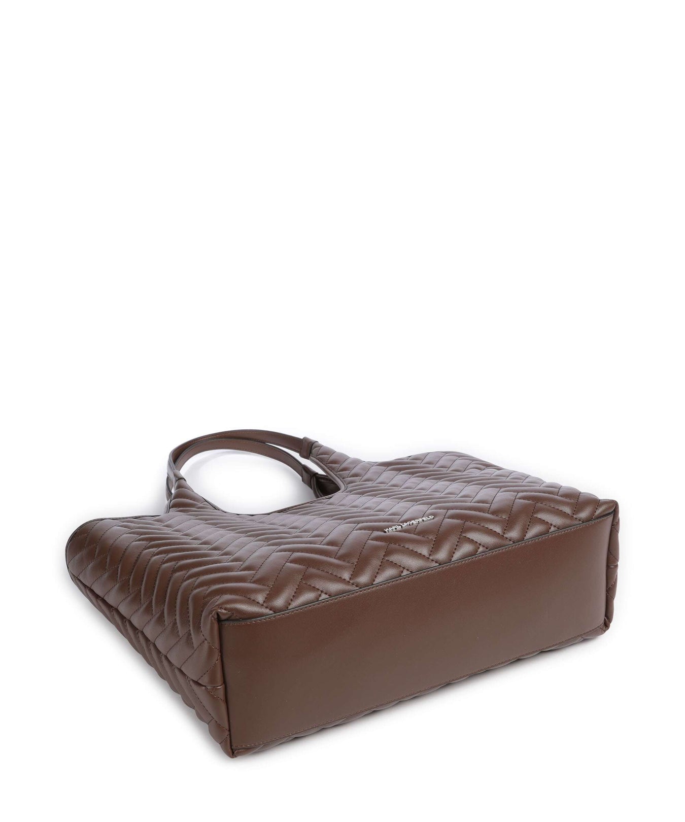 Karl Lagerfeld K/Brick Medium Tote bag dark friar brown