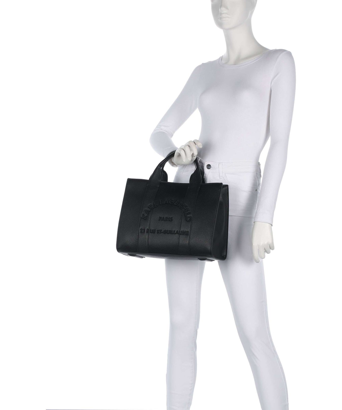 Karl Lagerfeld K/Rue St Guillaume Medium Handbag black