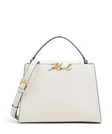Karl Lagerfeld K/Signature Medium Bolsa off white