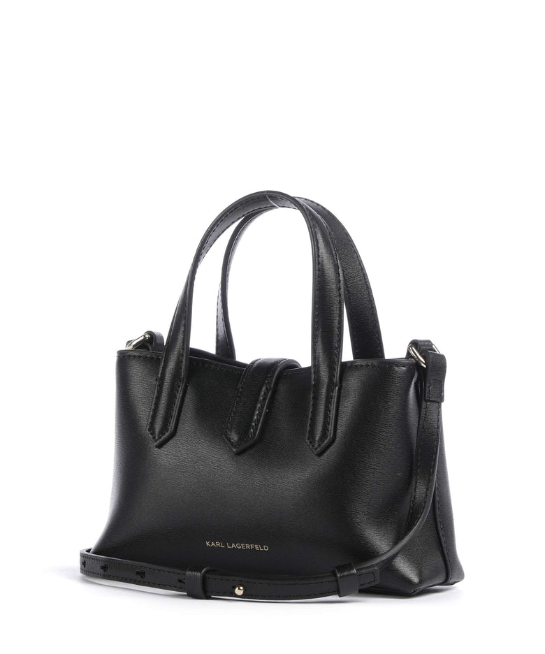 Karl Lagerfeld K/Autograph Padlock Crossbody bag black/gold