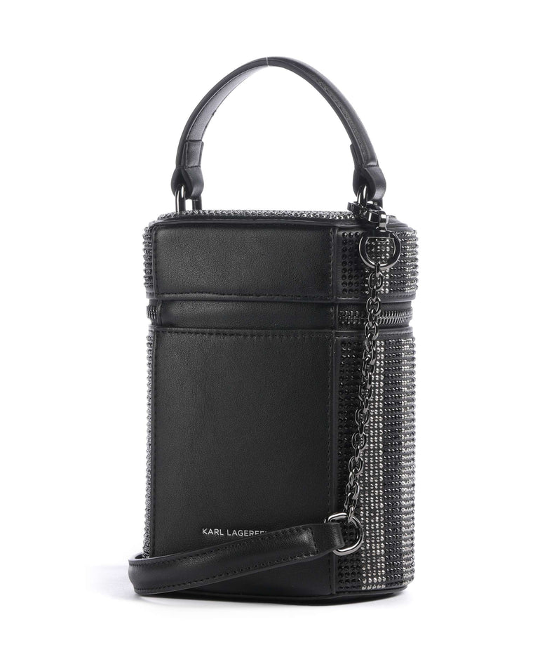 Karl Lagerfeld K/Soiree Bucket bag black embellishment