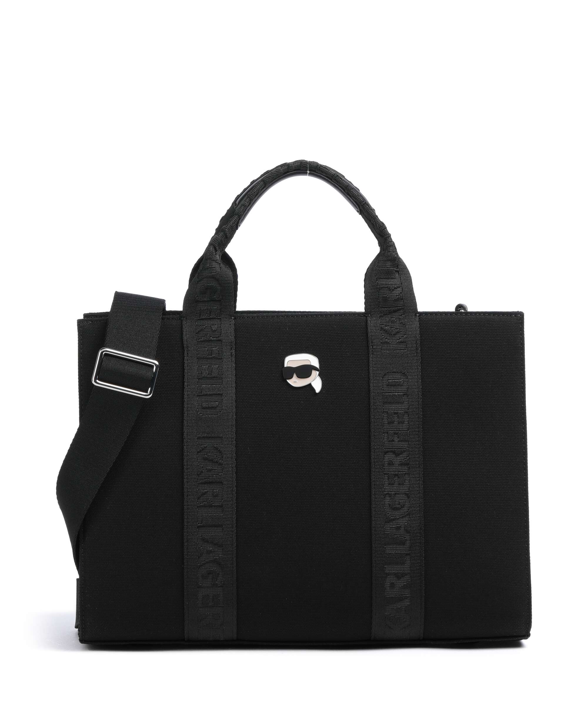 Karl Lagerfeld Ikon Medium Handbag black