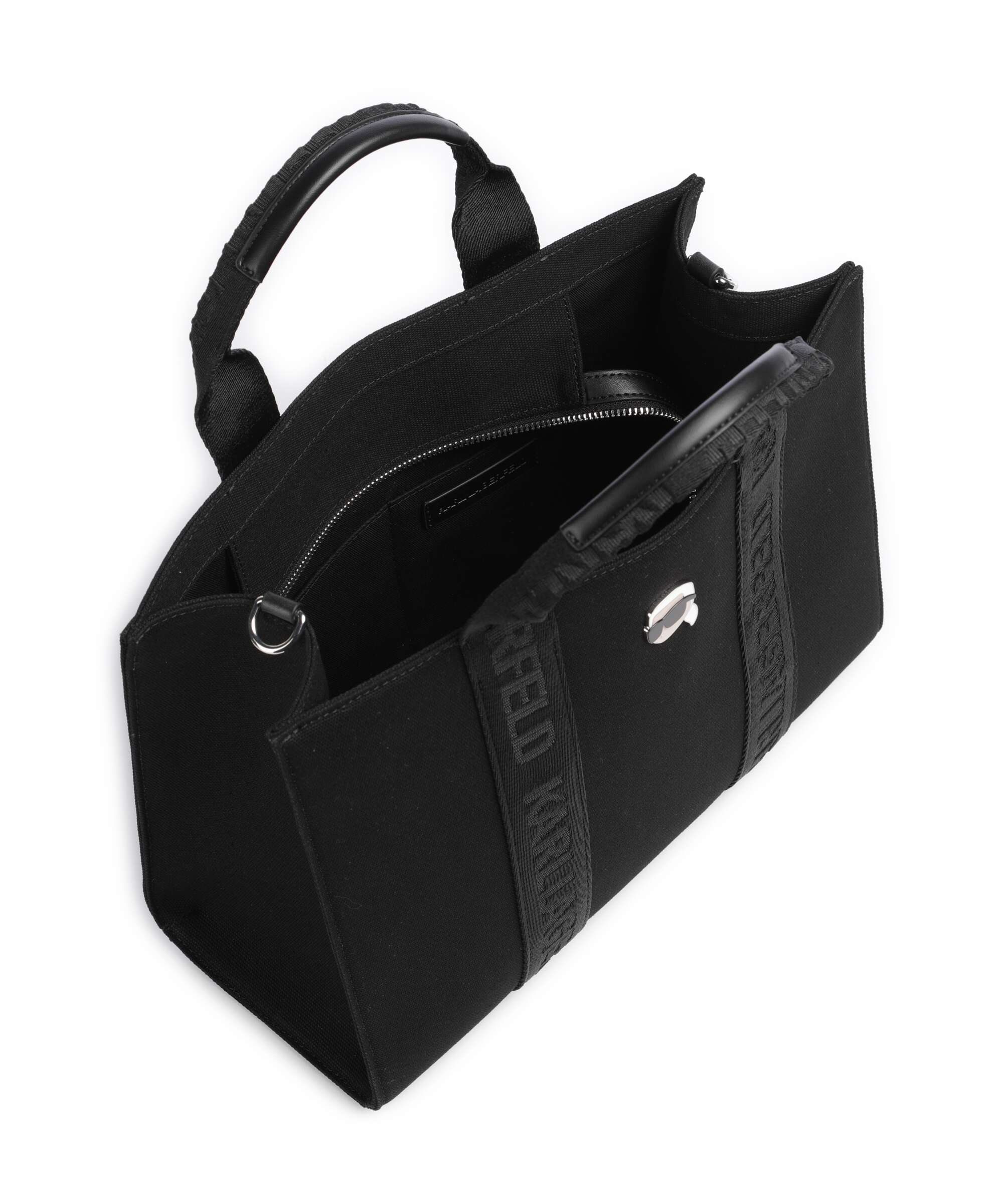 Karl Lagerfeld Ikon Medium Handbag black