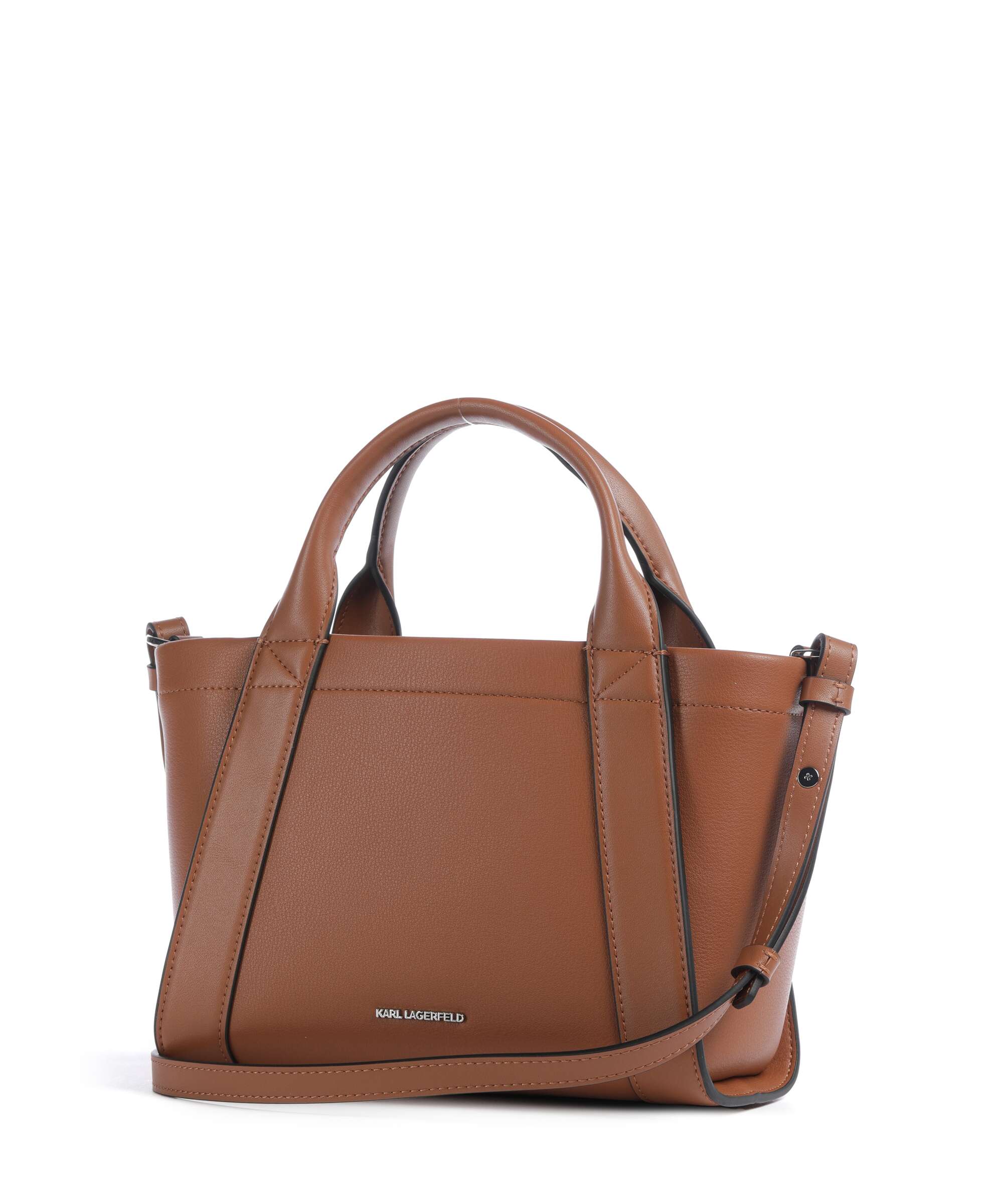 Karl Lagerfeld K/Ville Small Handbag dark tan