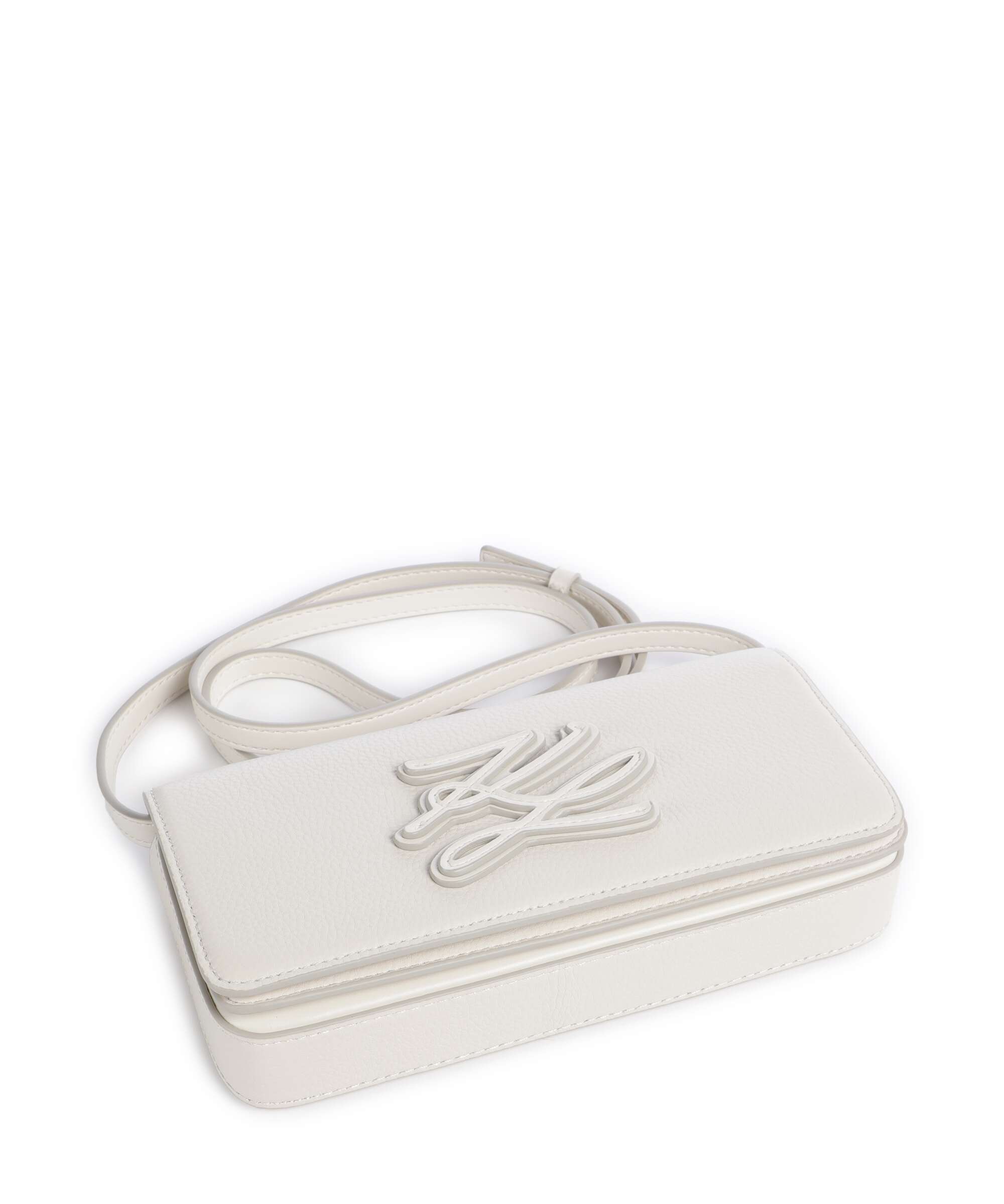 Karl Lagerfeld K/Autograph Mini Crossbody bag off white