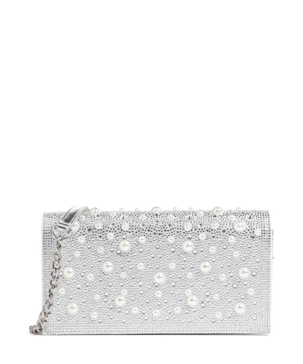 Steve Madden BFOREVER Crossbody bag silver pearl