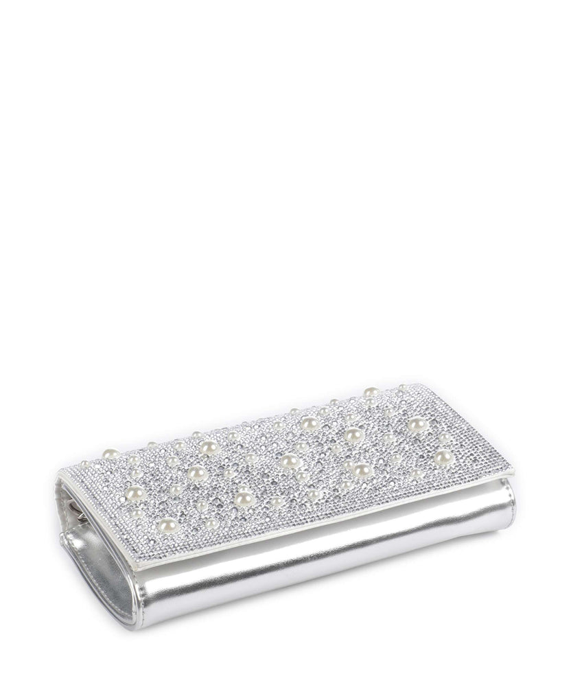 Steve Madden BFOREVER Crossbody bag silver pearl