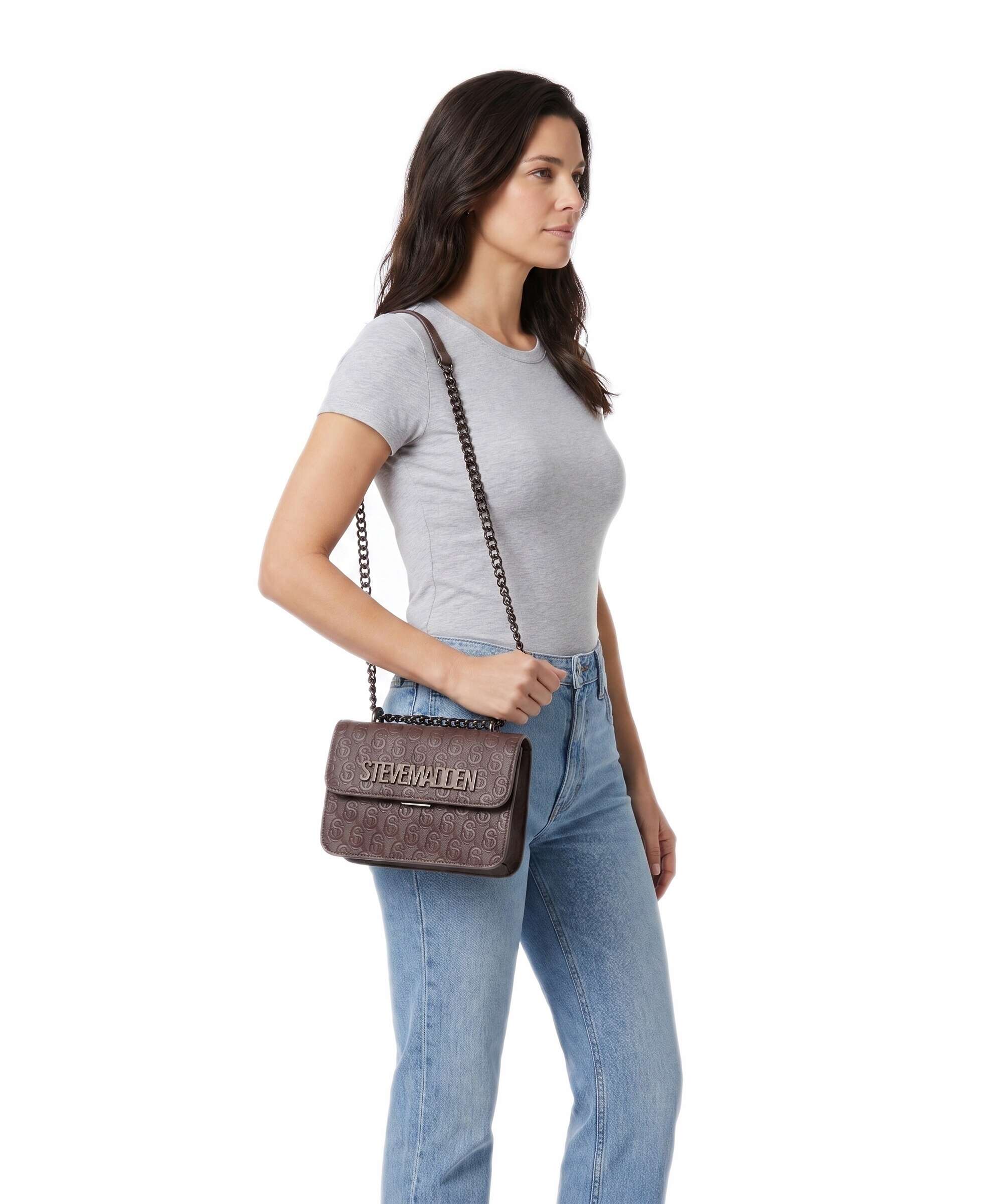 Steve Madden BCOAL-E Shoulder bag brown/bronze