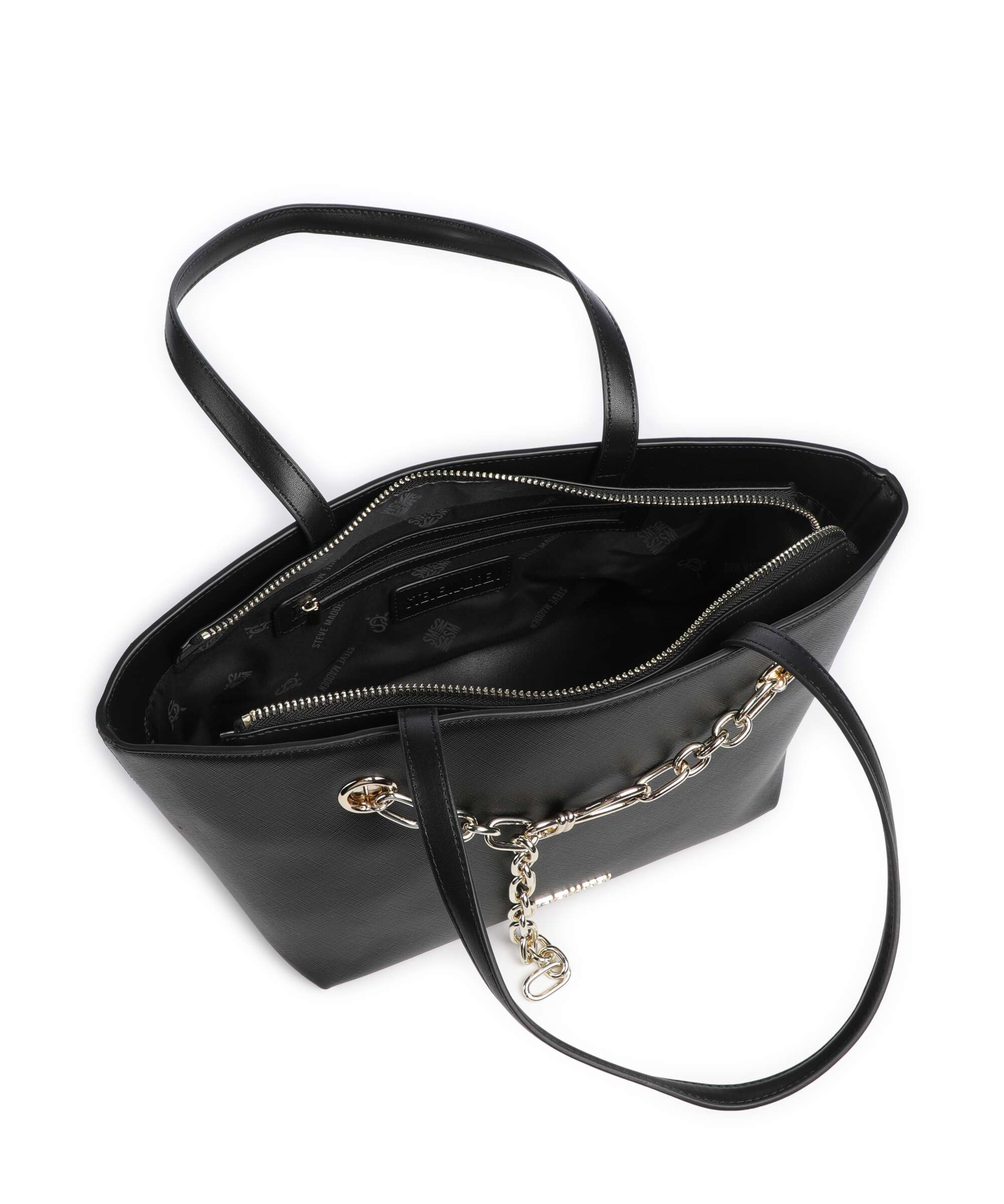 Steve Madden BIRINA Tote bag black/gold