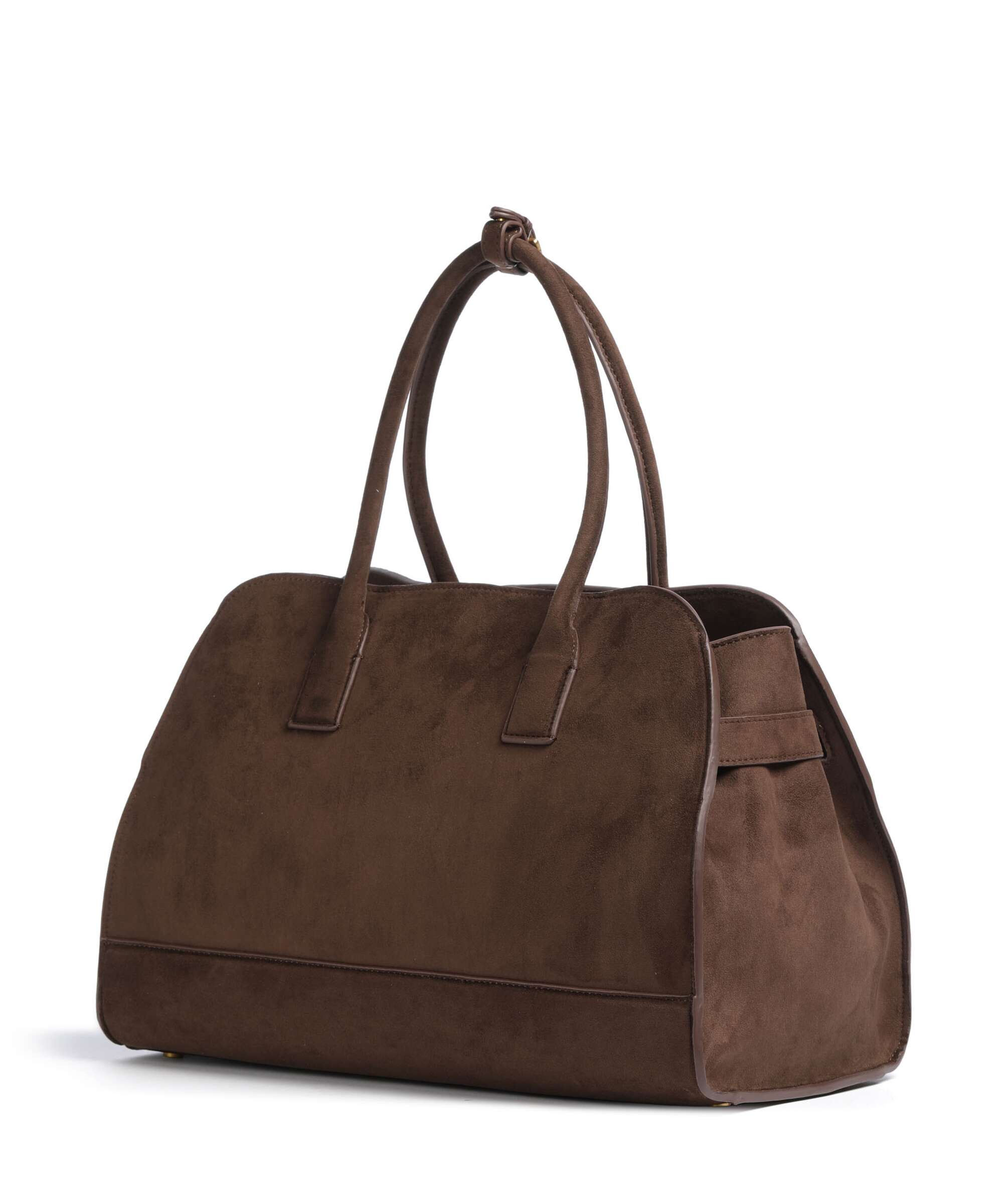 Steve Madden BRYLEIGH Tote bag chocolate/gold