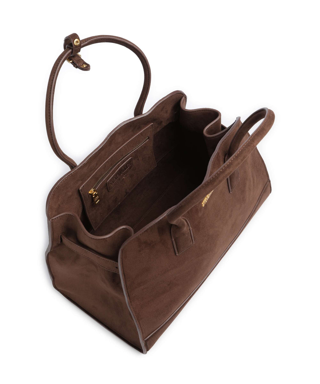 Steve Madden BRYLEIGH Tote bag chocolate/gold