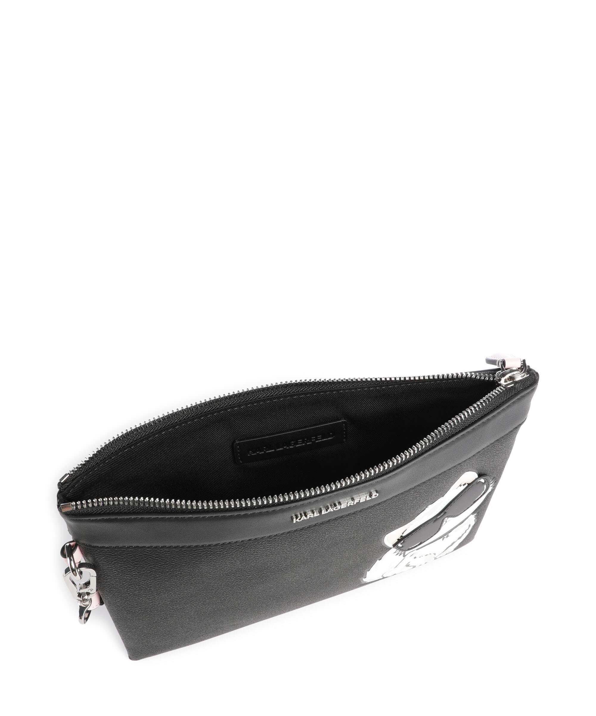 Karl Lagerfeld Ikon Choupette Wristlet black