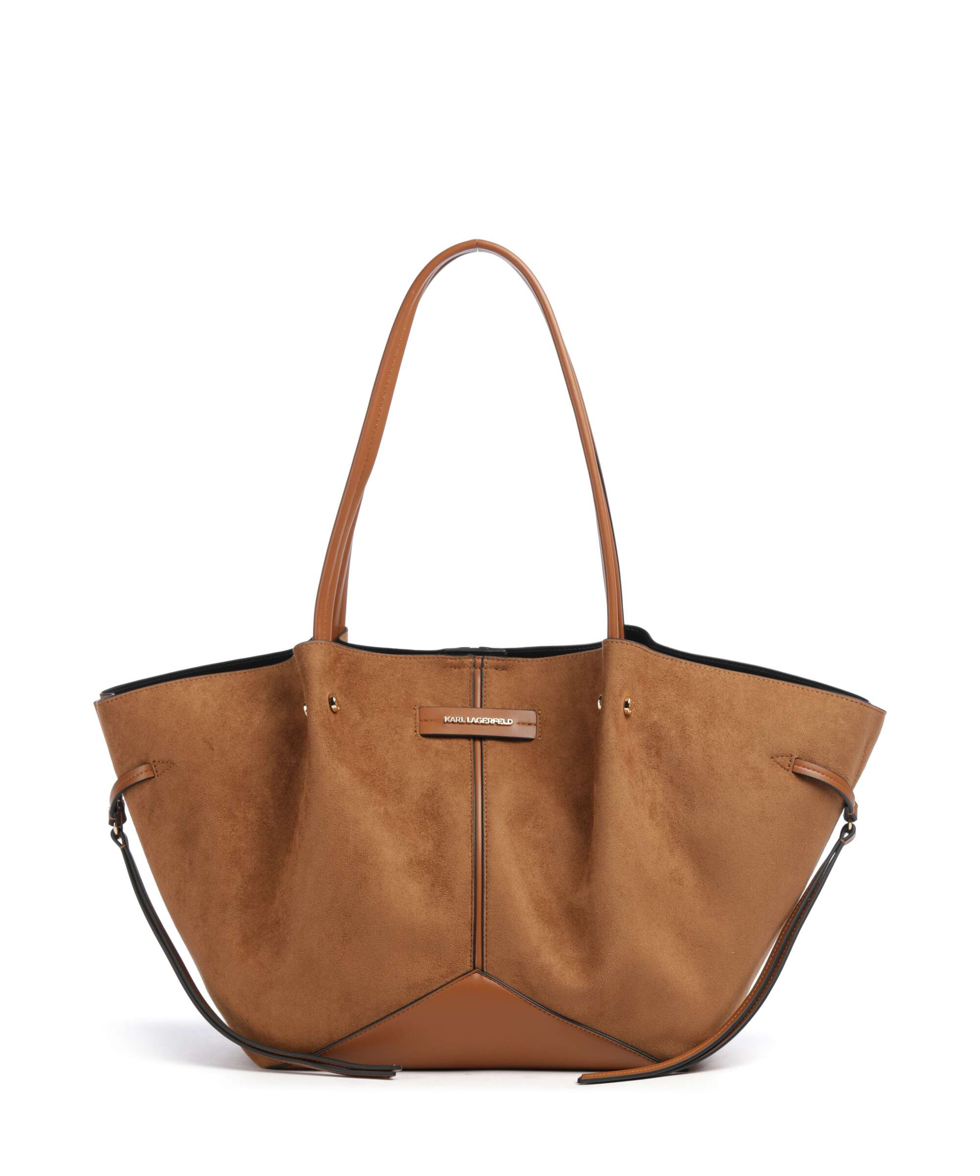 Karl Lagerfeld K/Pierced Medium Tote bag dark tan