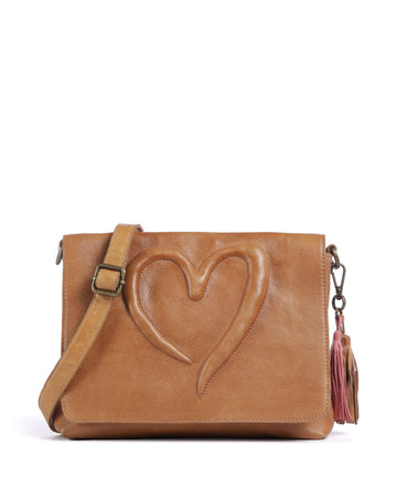Taschendieb Wien Herzweg 3 Bolsa tiracolo camel