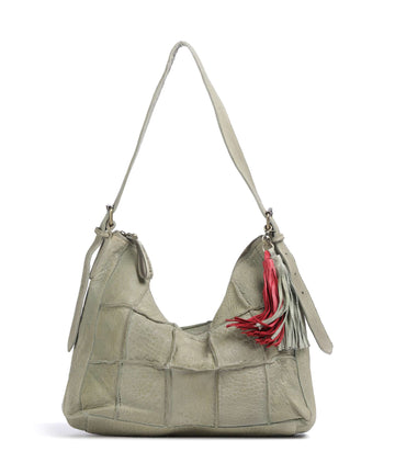 Taschendieb Wien Malvengasse 5 Bolsa tiracolo green leaf