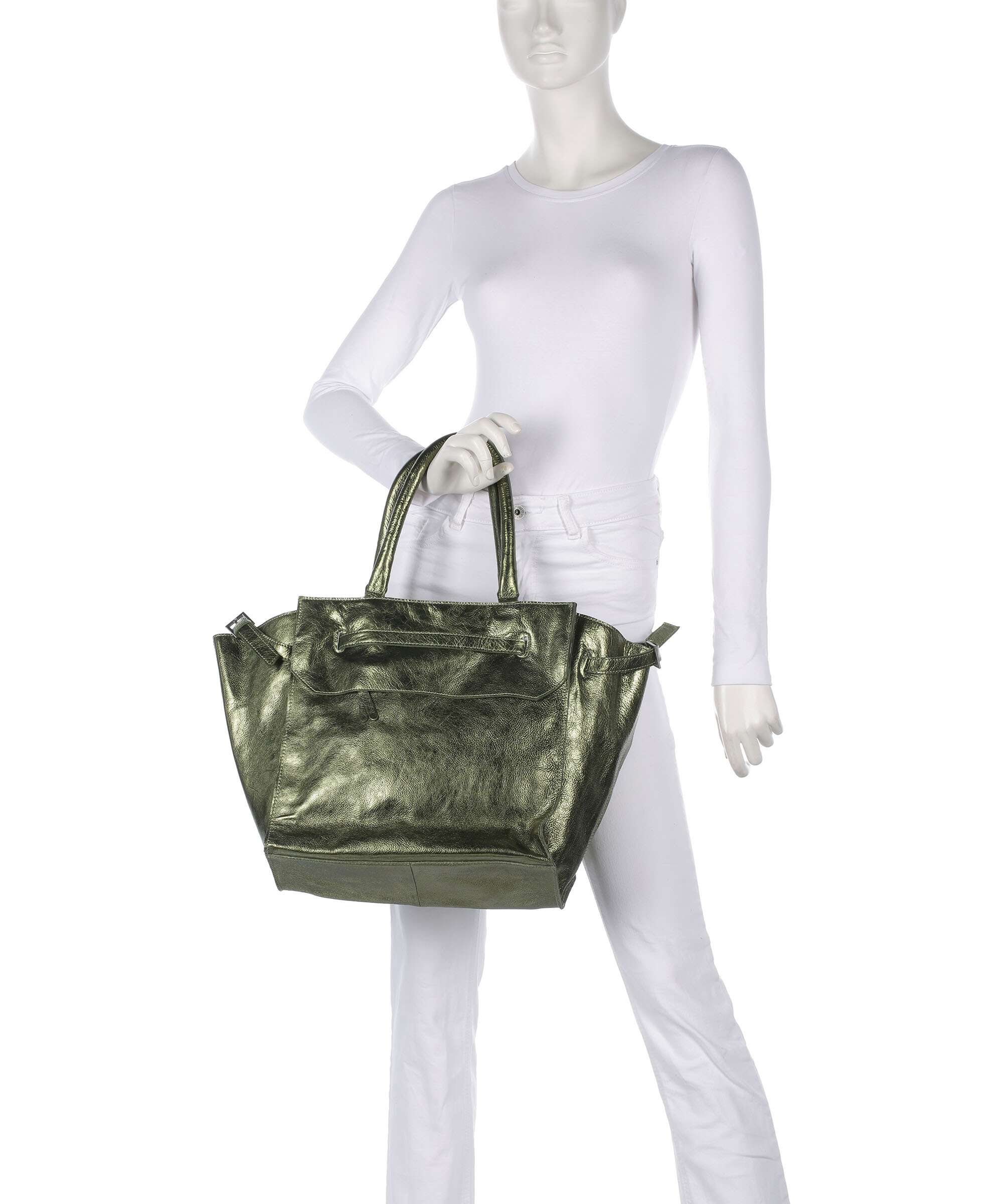 Taschendieb Wien Salvatorgasse 10 Tote bag green moos