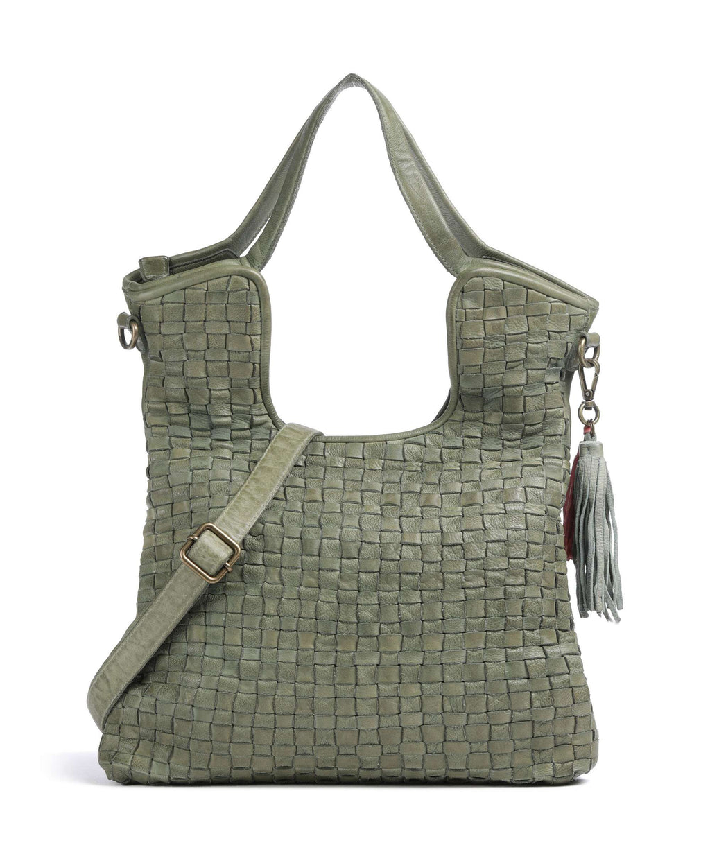 Taschendieb Wien Venusweg 3 Tote bag green leaf