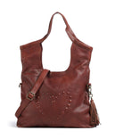 Taschendieb Wien Herzoggasse 3 Bolsa tiracolo brown brandy