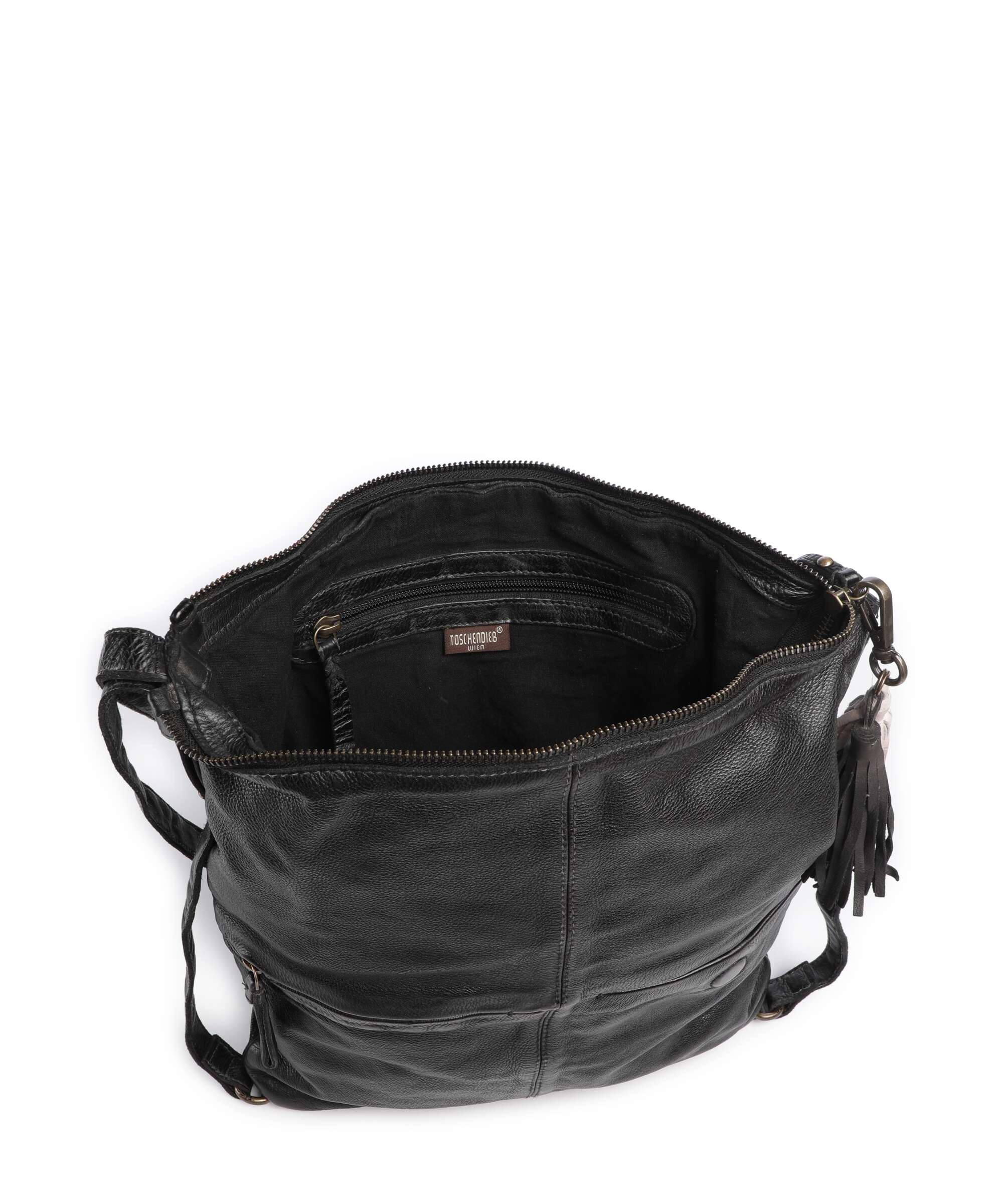 Taschendieb Wien Kaisterstrasse 3 Backpack bag black bean