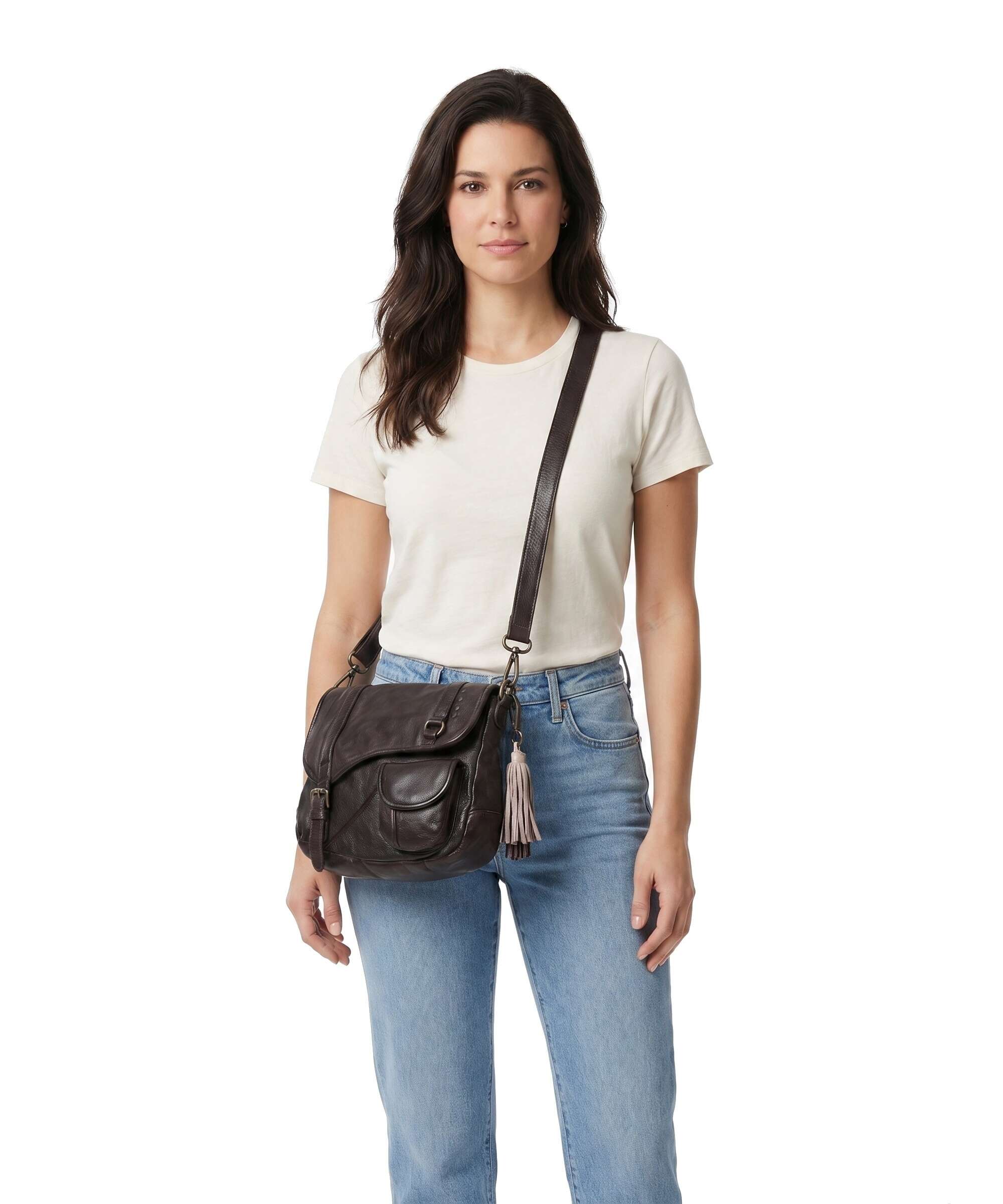 Taschendieb Wien Reitschulsteg 2 Crossbody bag mokka