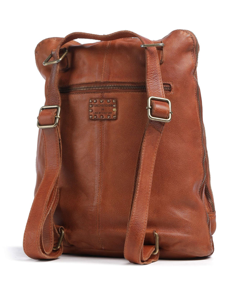 Taschendieb Wien Johnstrasse 2 Backpack bag cognac