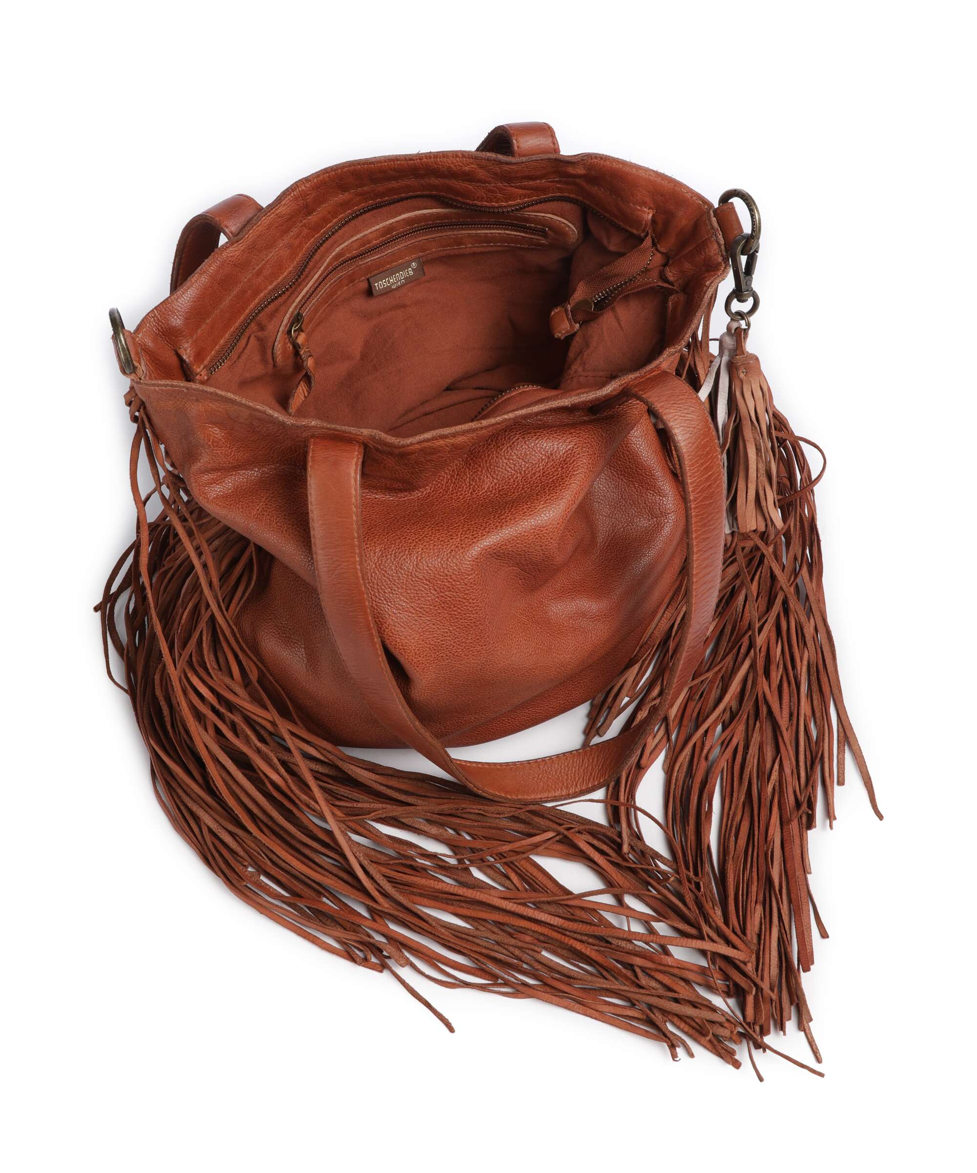 Taschendieb Wien Löwengasse 6x Tote bag cognac