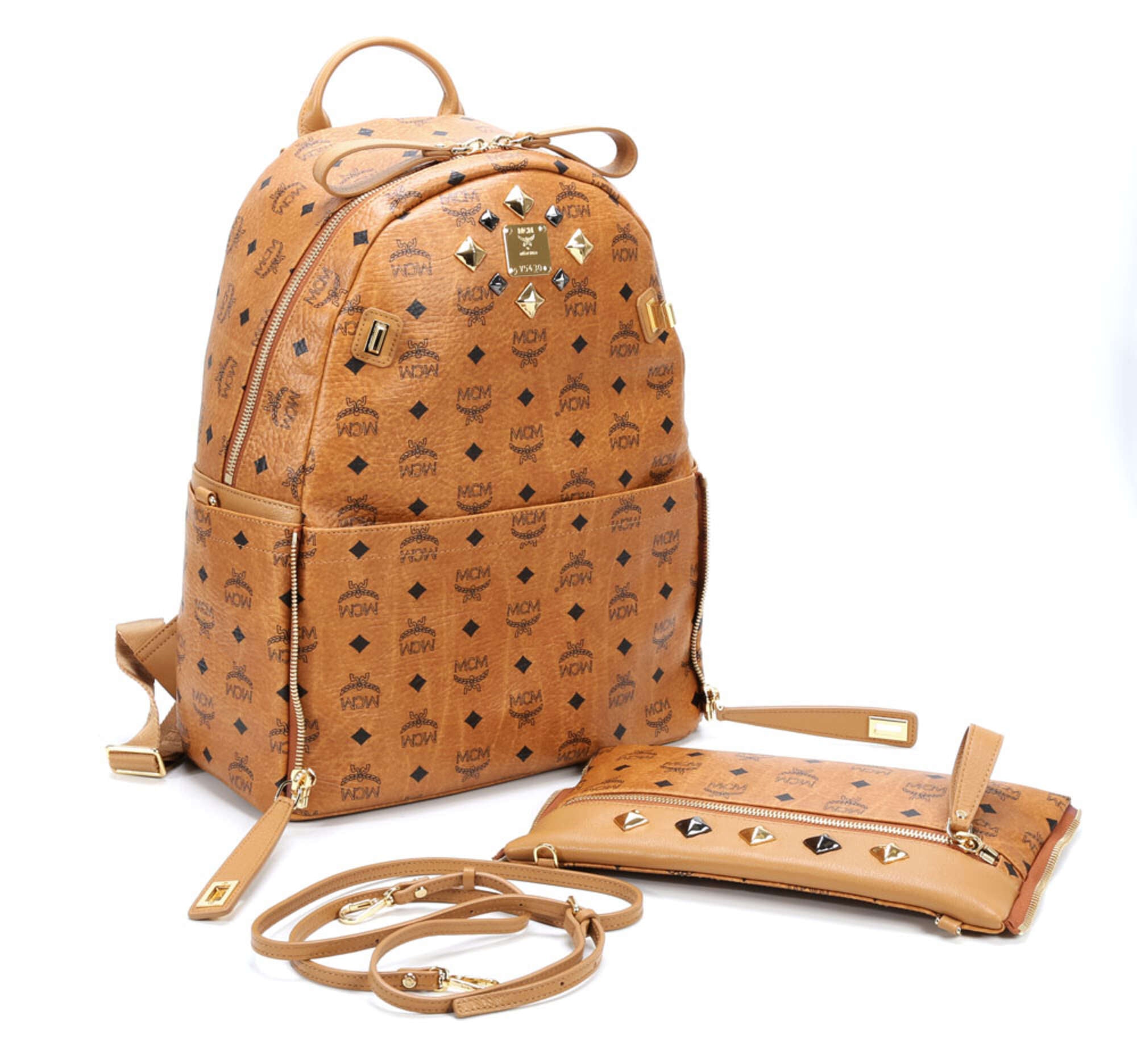 MCM Backpack cognac