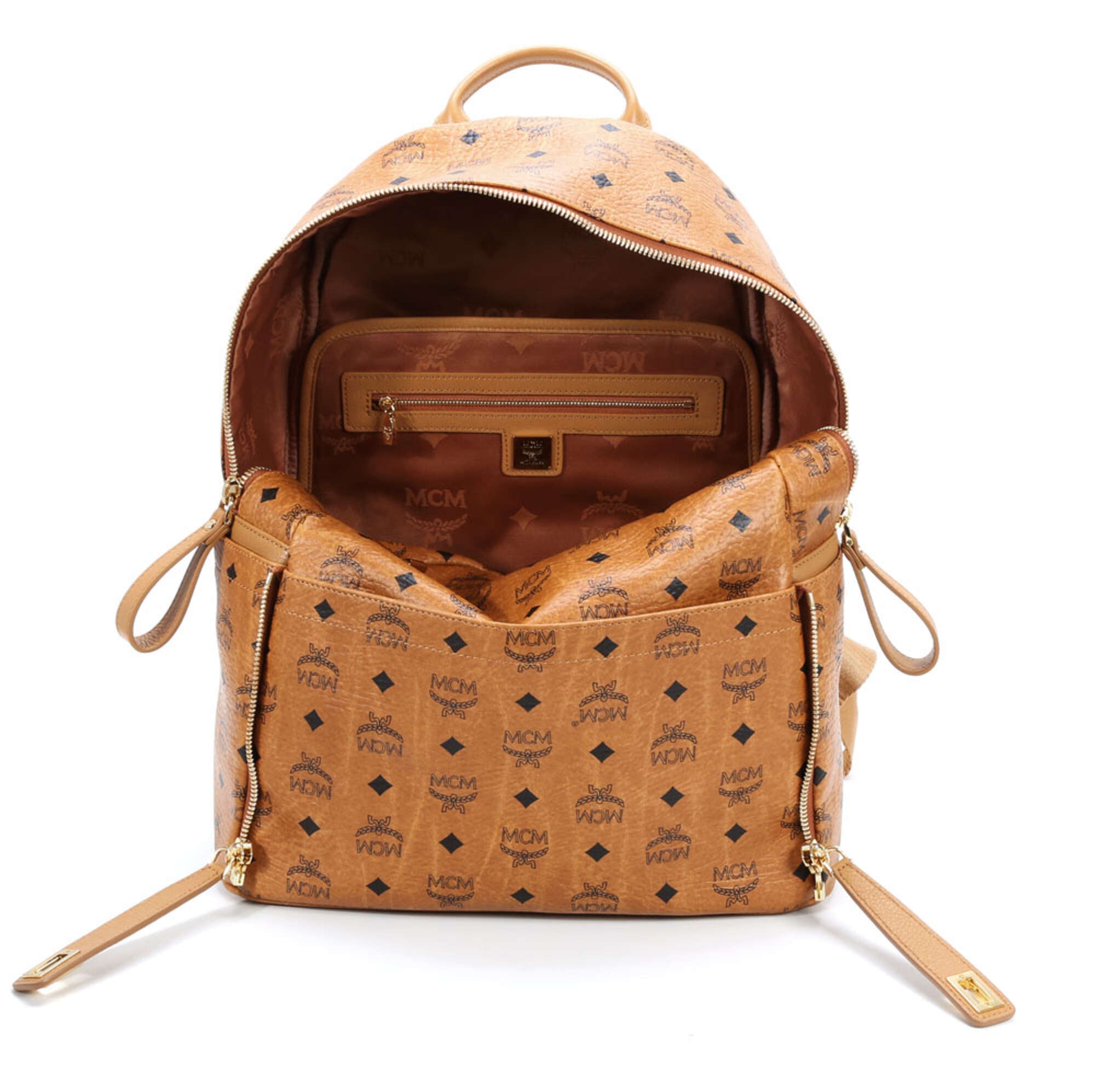 MCM Backpack cognac