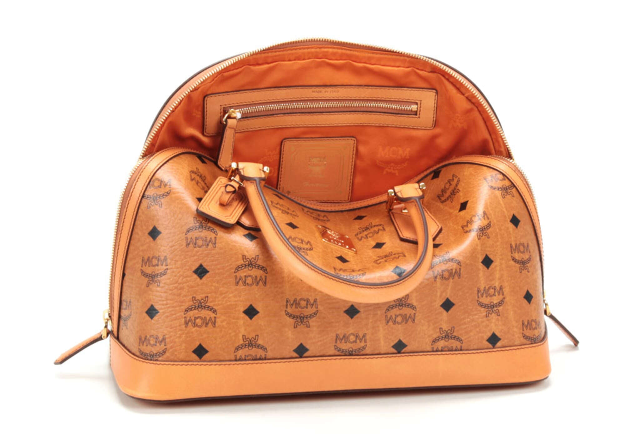 MCM M Handbag cognac