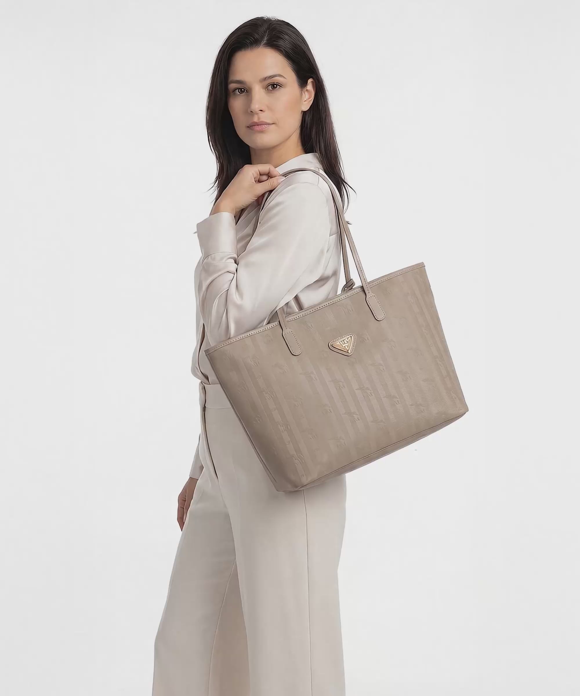Maison Mollerus Vinerus Bern Bolsa shopper olive grün